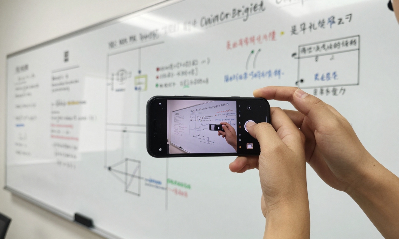 Manual focus for document photography