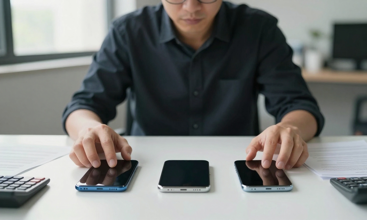 Comparing manufacturer trade-in smartphone options