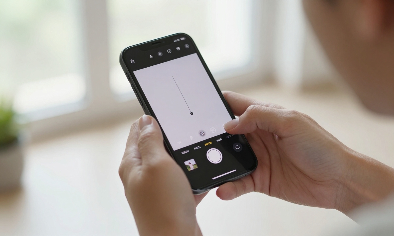Smartphone camera interface with AI and manual modes