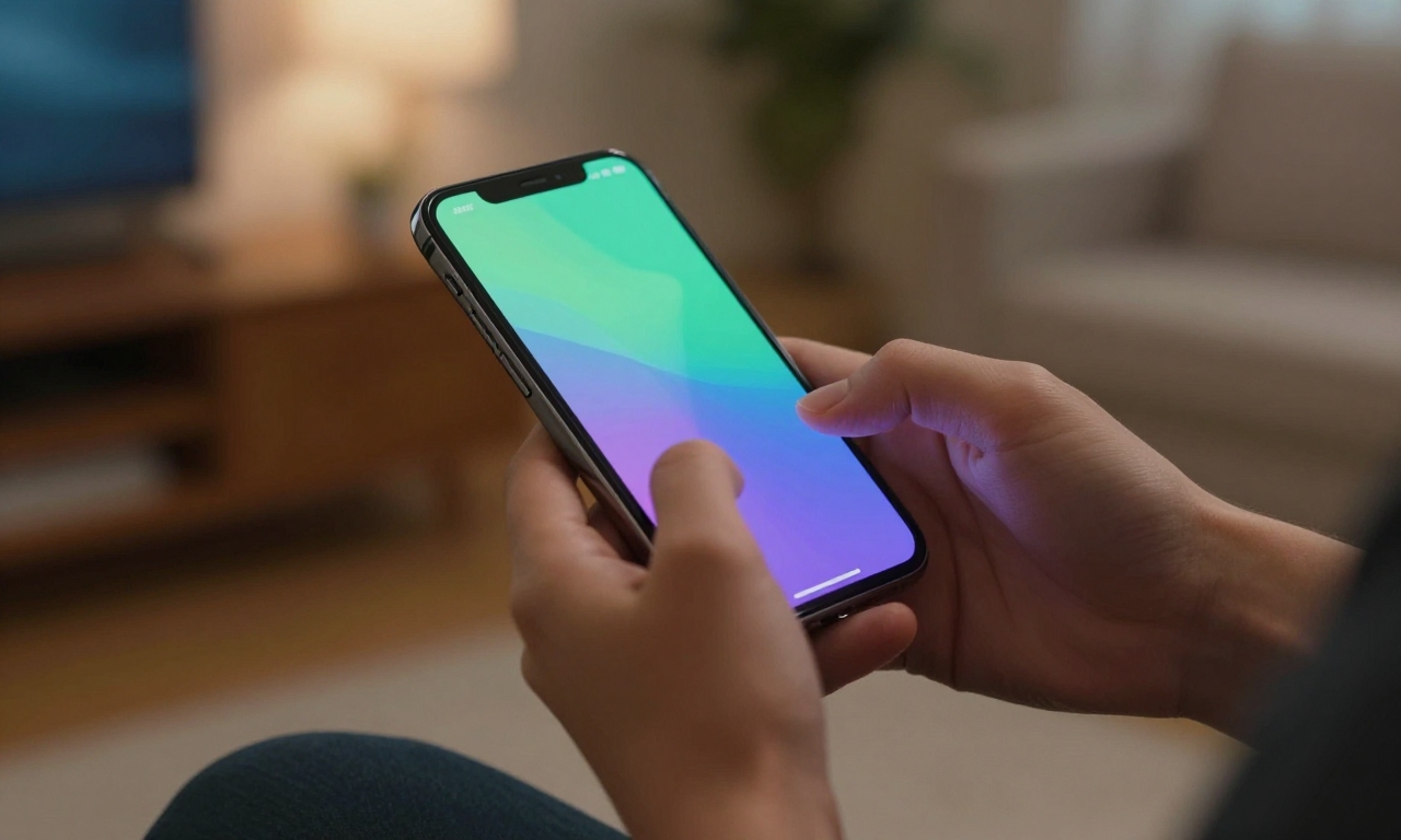 Smartphone with adaptive display and contextual awareness