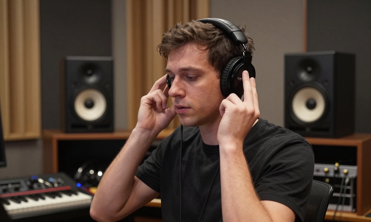 Critical listening comparison in studio environment