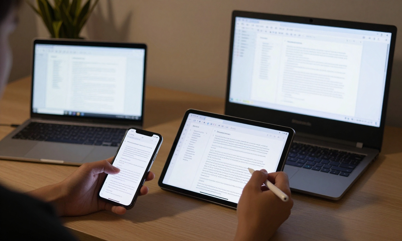 Workflow continuity across smartphone tablet and DeX