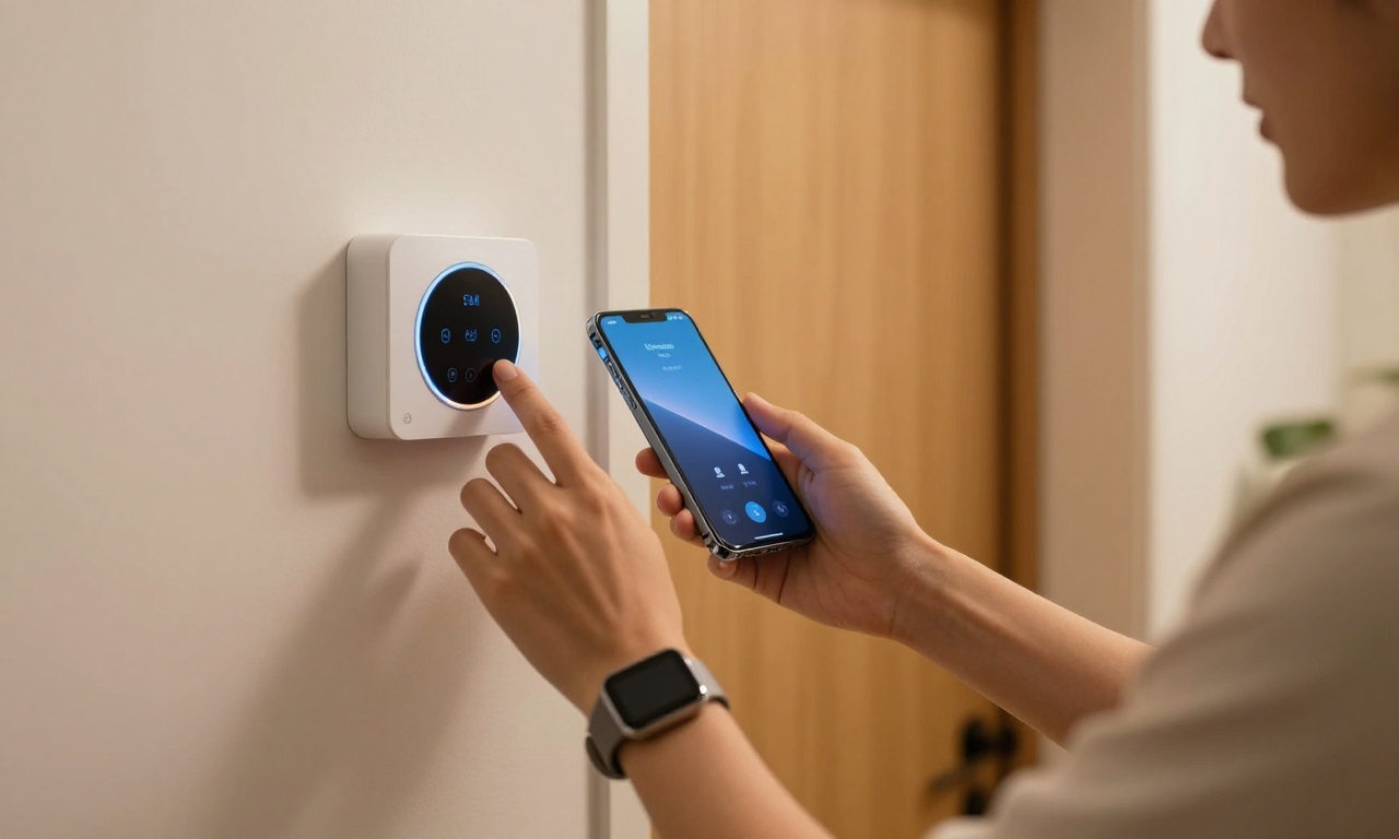 Smart home activation based on device location