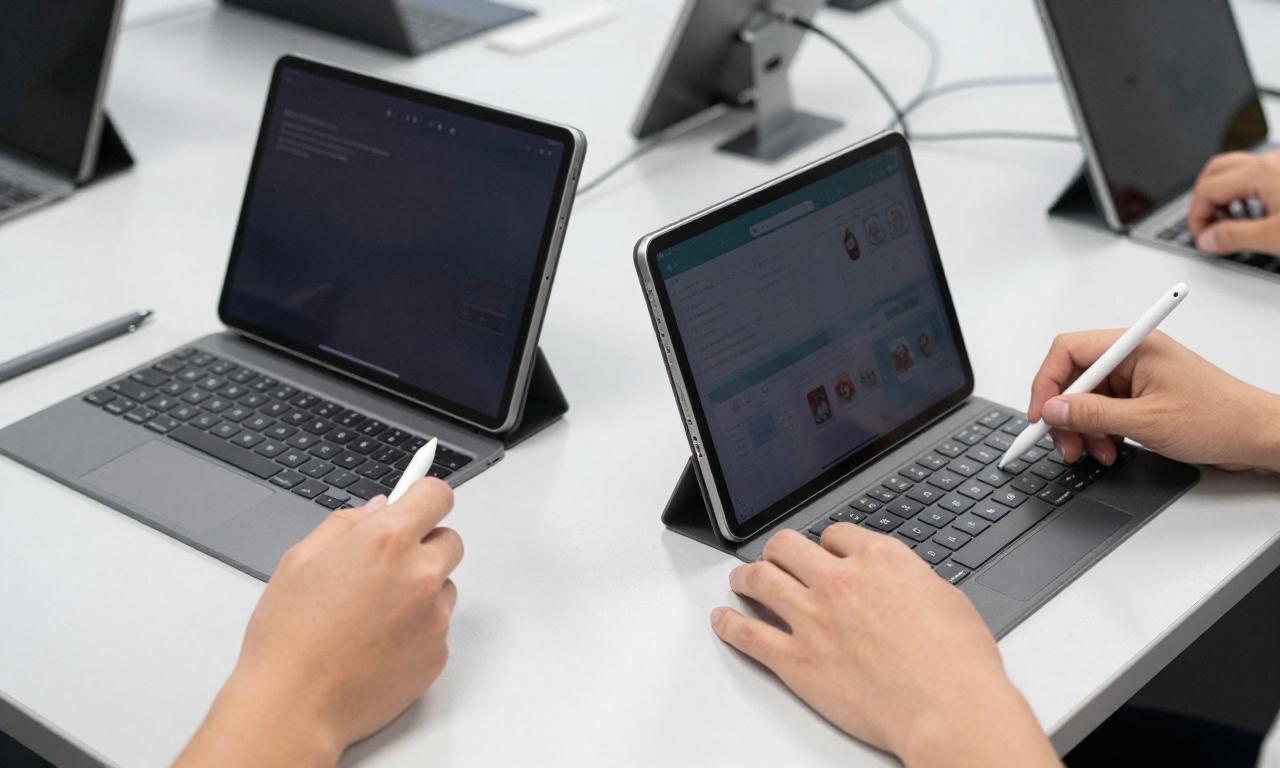 Tablet testing methodology with accessories