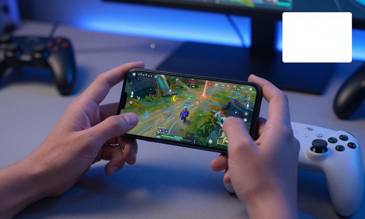 Cloud gaming on smartphone with multitasking