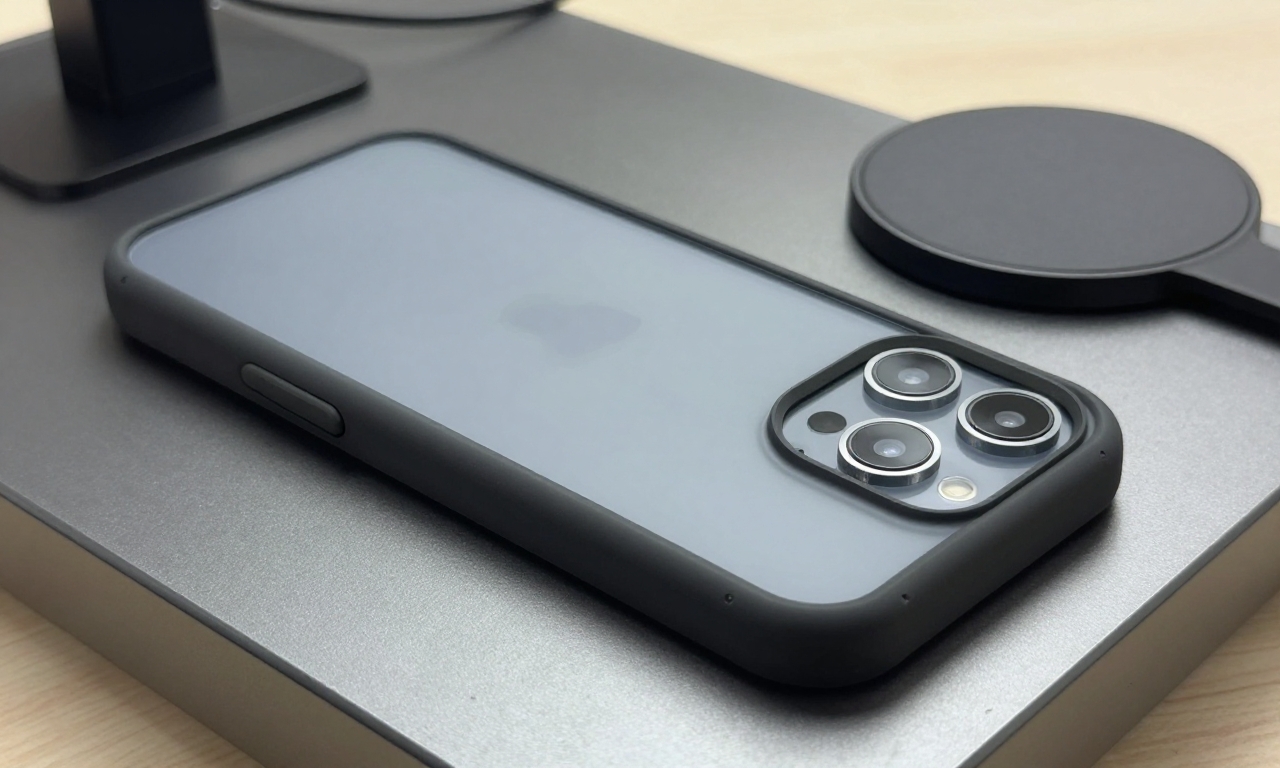 High-end smartphone case with protective features