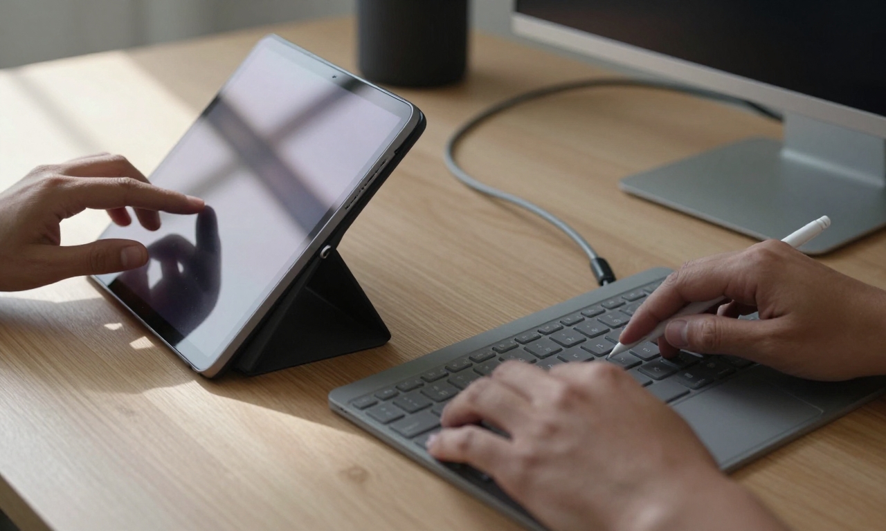 Tablet accessory ecosystems for productivity