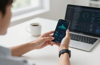 Person using AI wearable for focus and burnout prevention