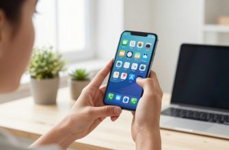 Person holding Android phone considering app removal