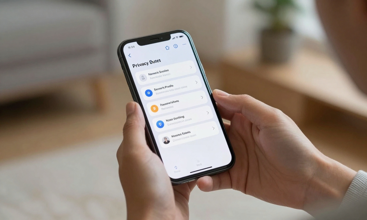 Smartphone automating privacy workflows based on user activities