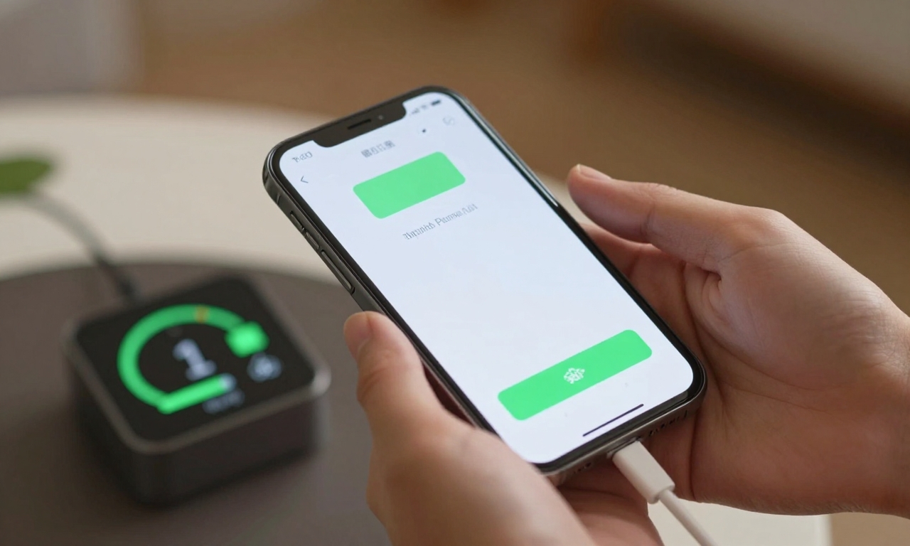 smartphone battery health monitoring while charging