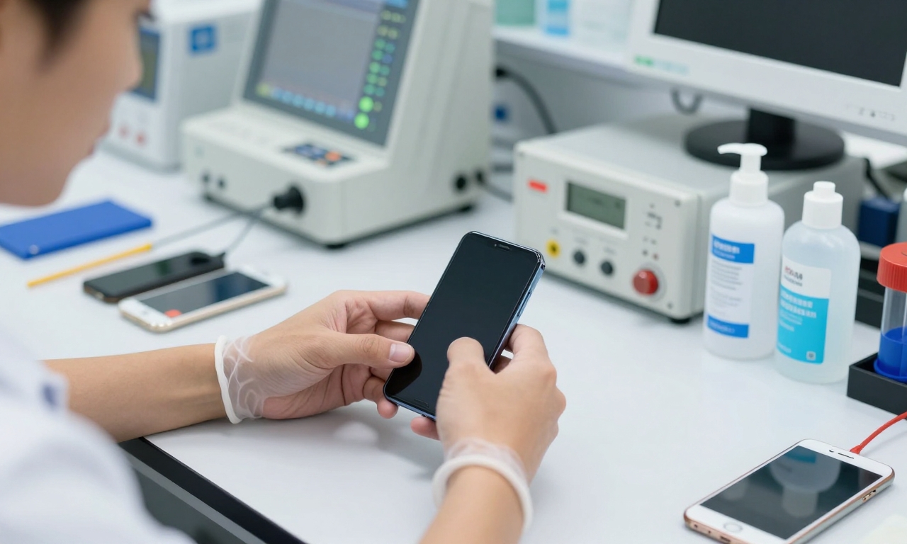 Smartphone refurbishment quality control process