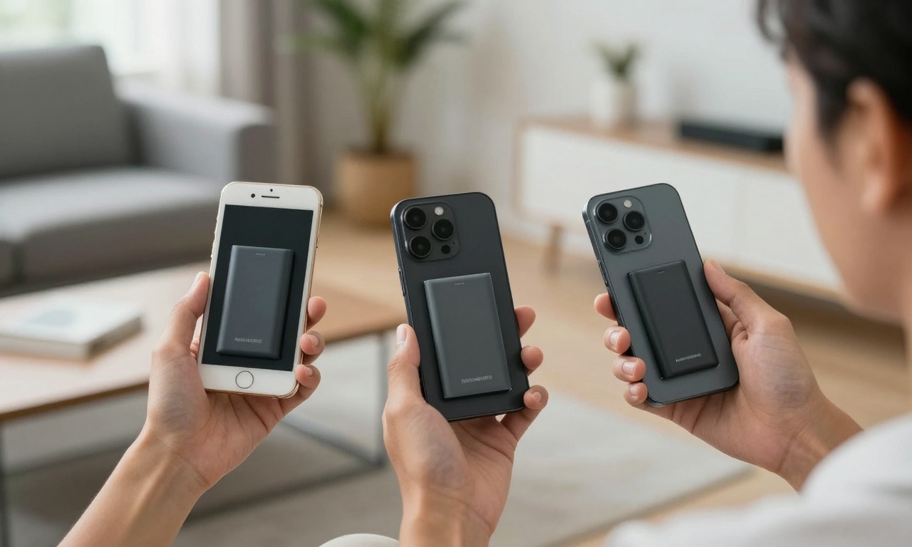 Choosing battery replacement method for different smartphones