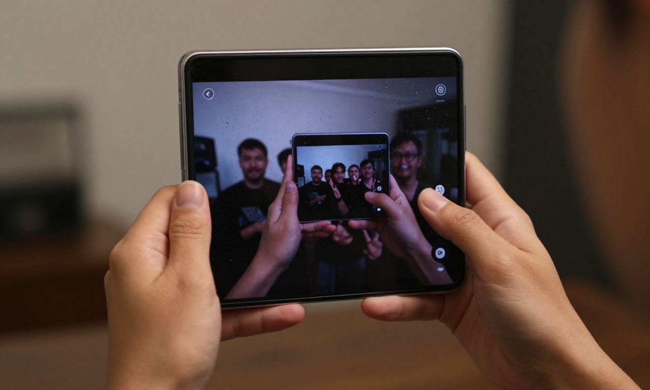 foldable phone display technology and user experience