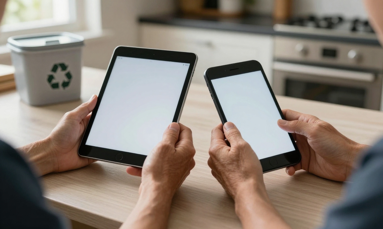 Comparing old and new tablets with environmental considerations