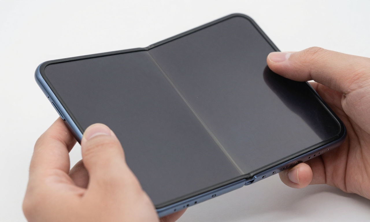 foldable screen crease durability test