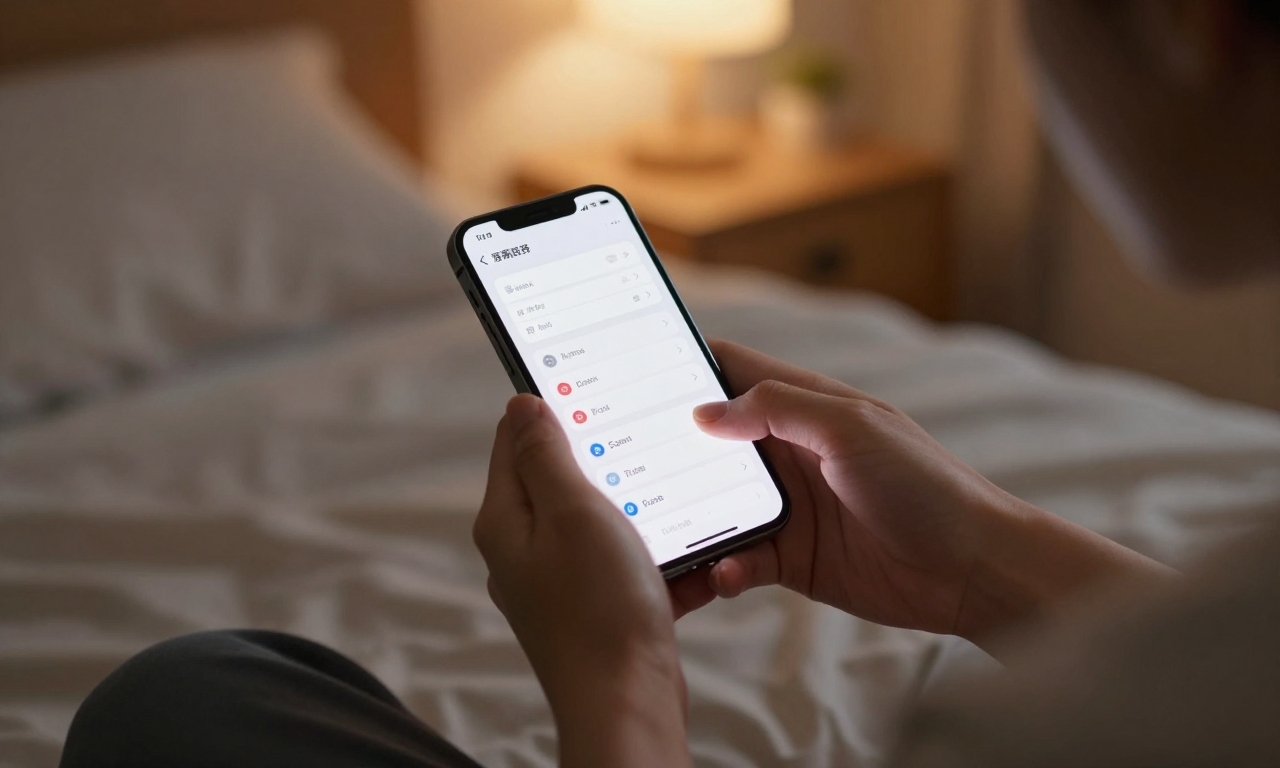 exploring iPhone settings and customization
