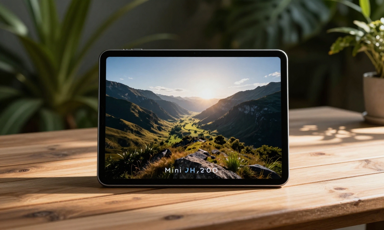 Mini-LED tablet display outdoors