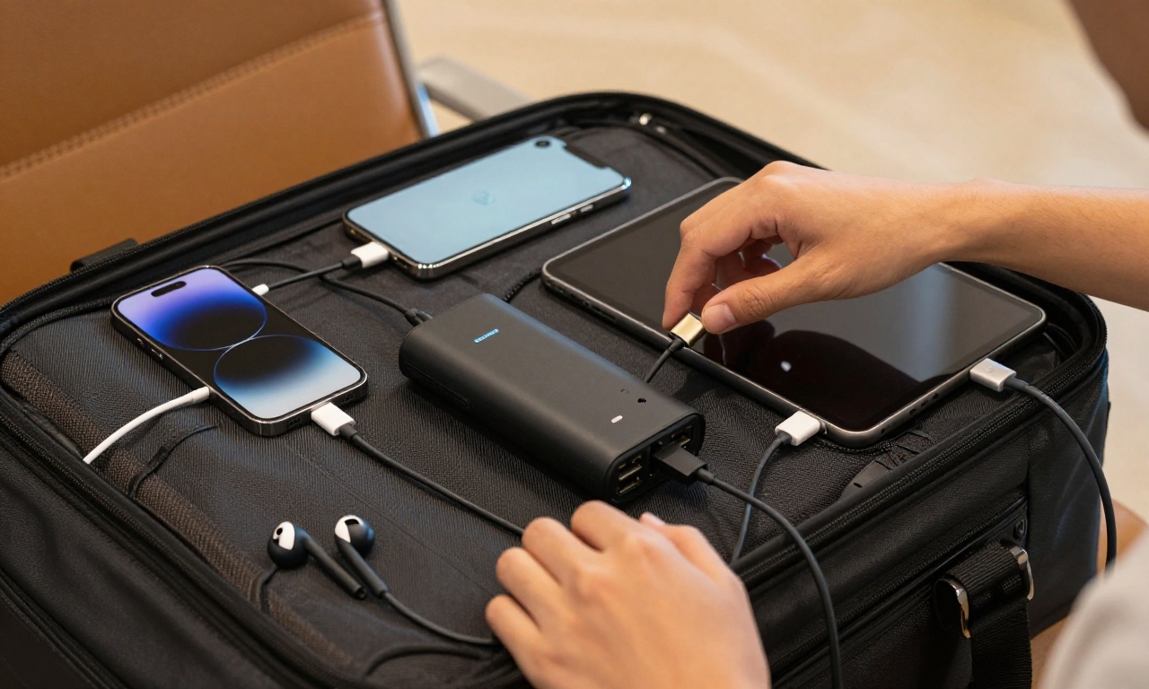 Multiple device charging with power bank