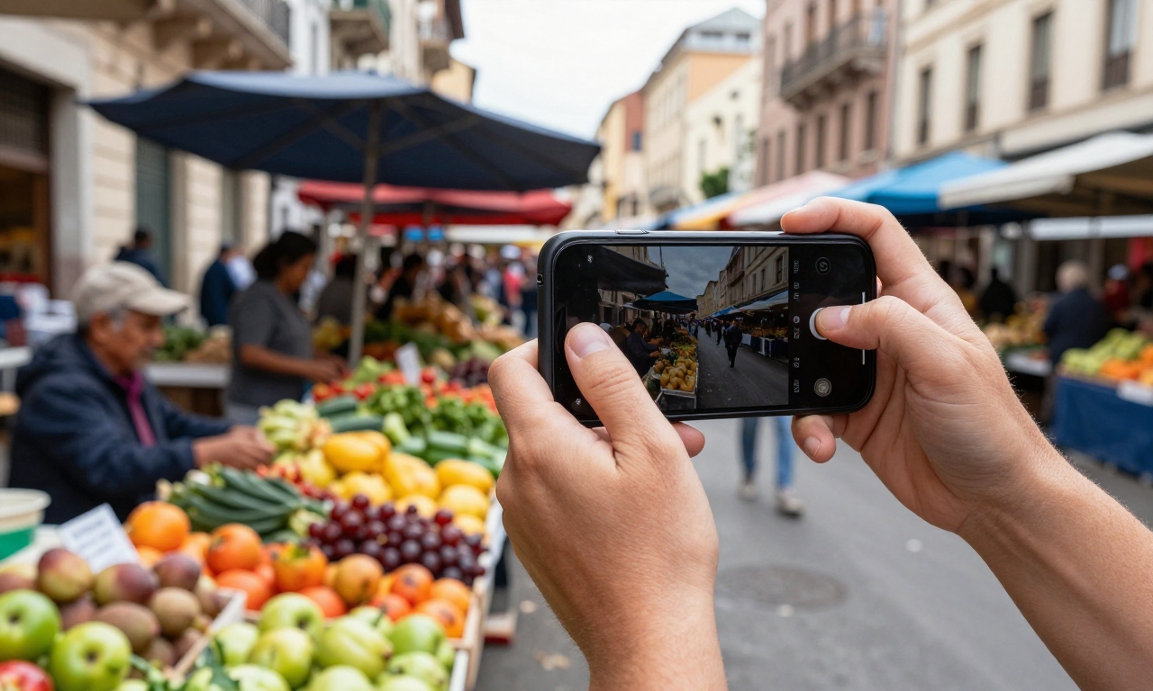 Photographer switching between AI and manual modes
