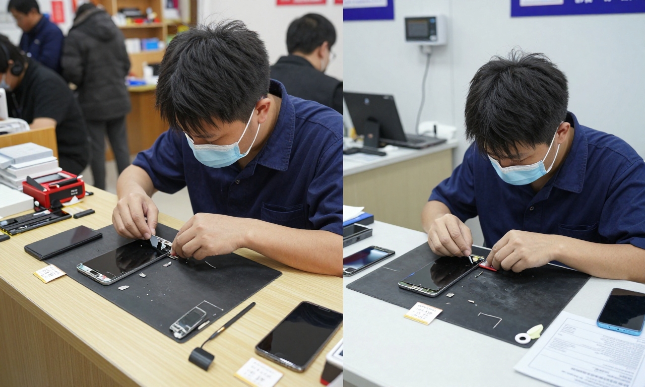 price and speed comparison for phone repairs