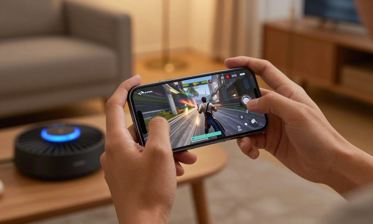 Smartphone gaming performance during extended play