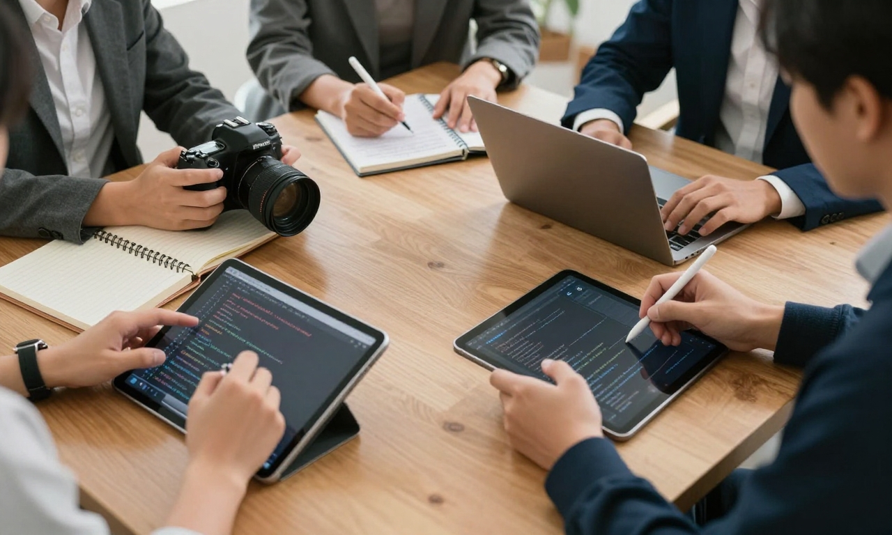 Real-world tablet workflows for different professions