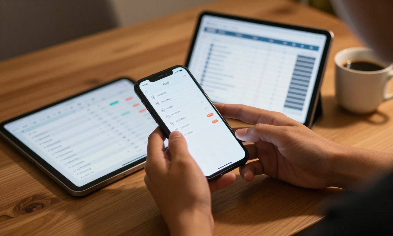 Person managing and reducing subscription overhead