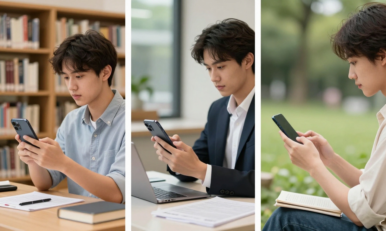 Different buyer profiles considering smartphone options