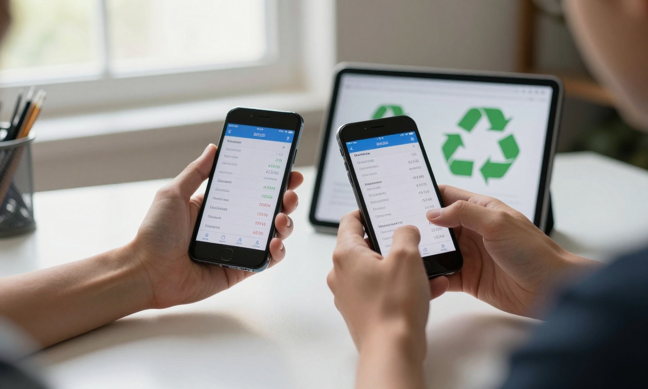 Comparing smartphone costs and environmental impact