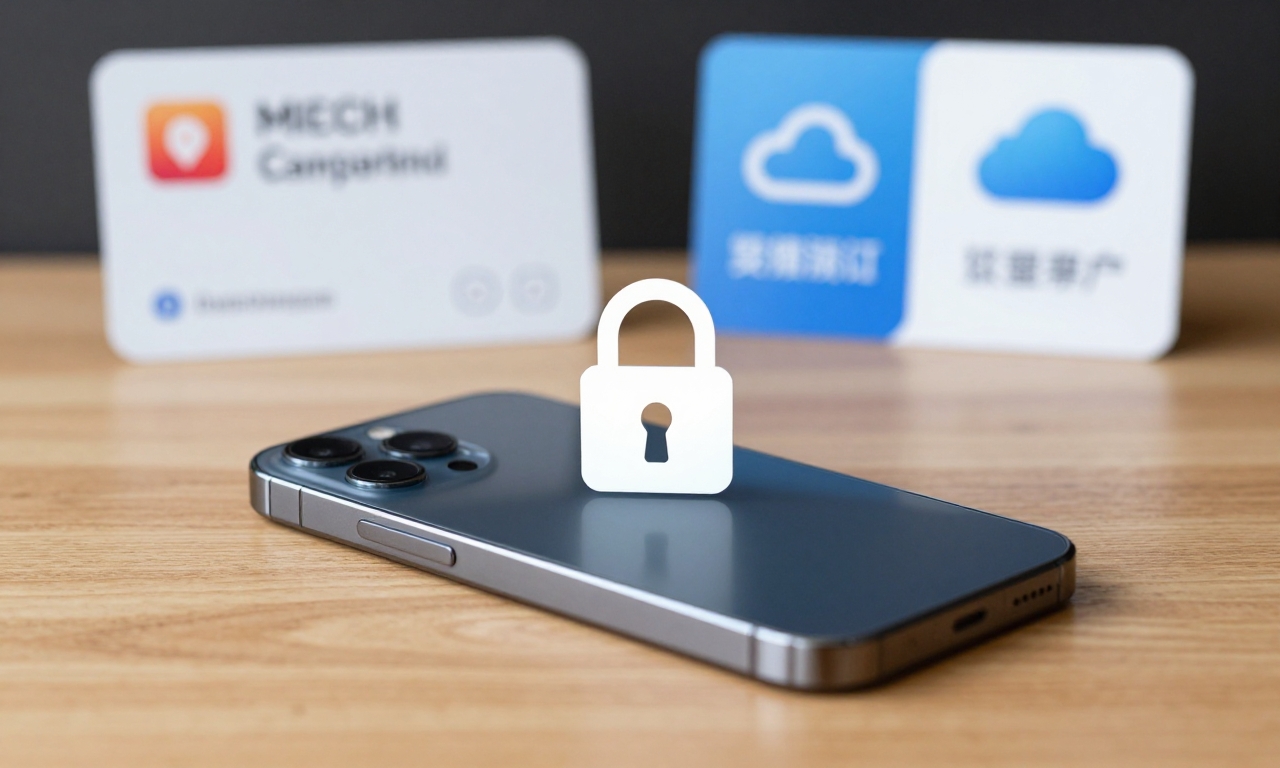 Smartphone with locked camera feature