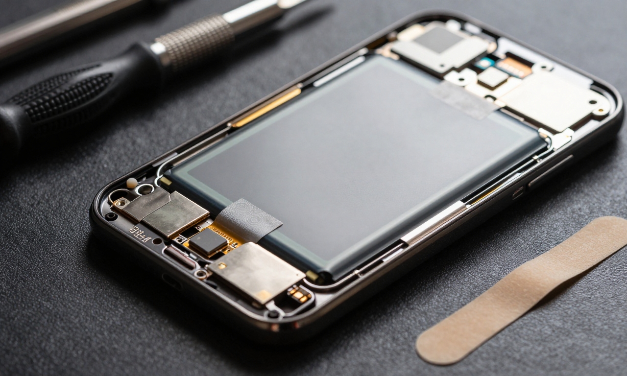 Smartphone internal components and battery system