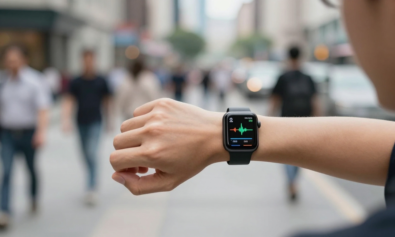 smartwatch stress monitoring in daily life