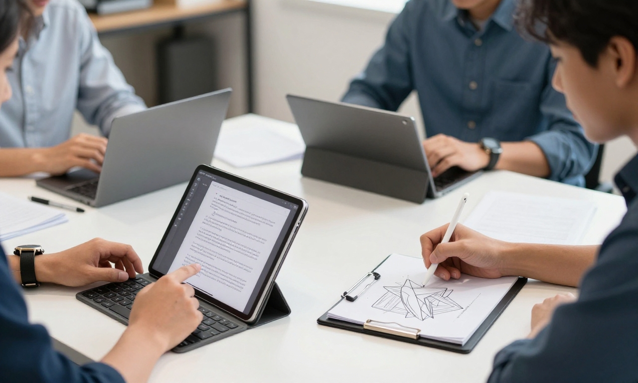 Tablet productivity testing methodology