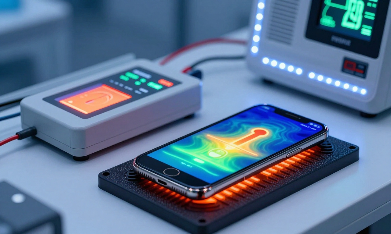 Smartphone thermal analysis and battery testing