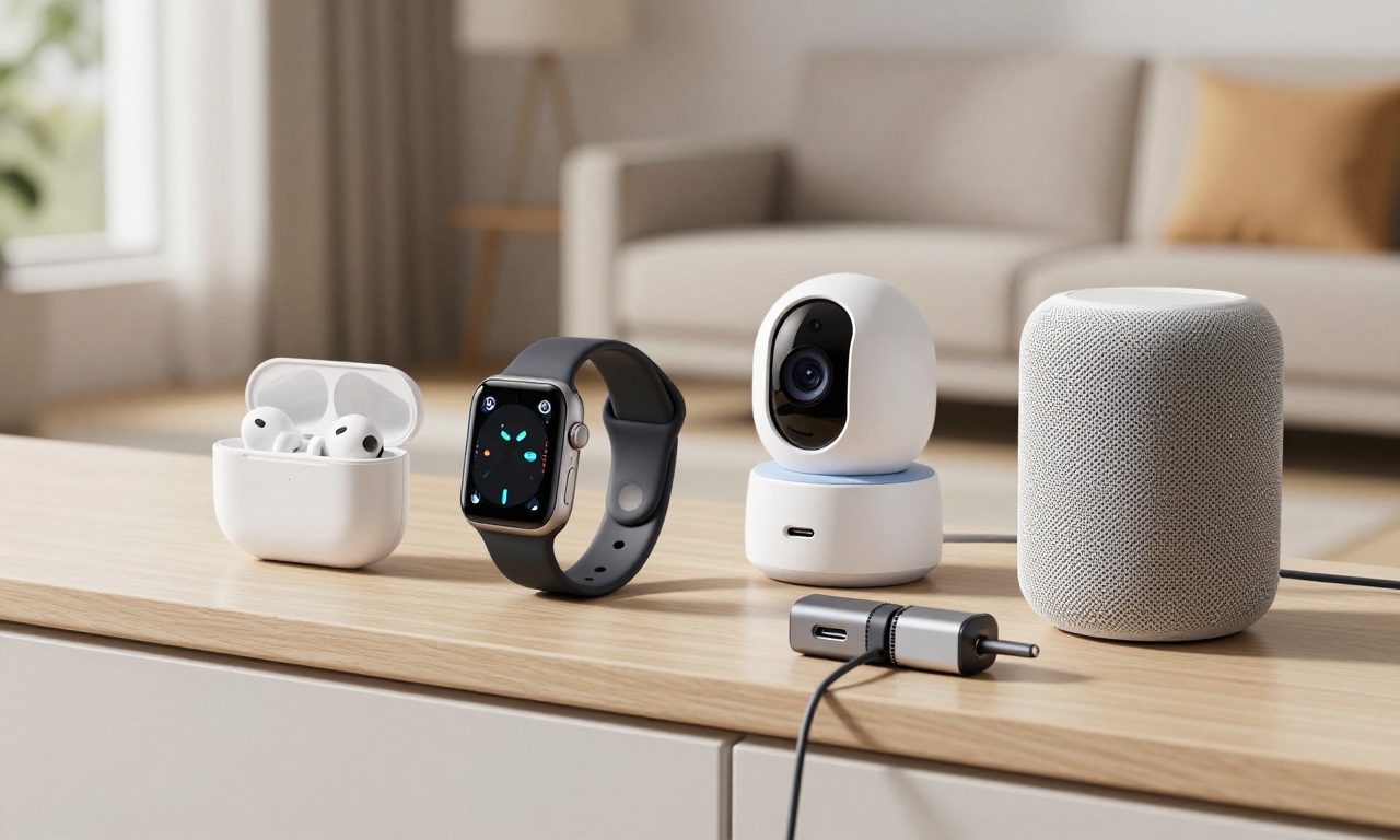 Various accessories and devices using USB-C connectivity