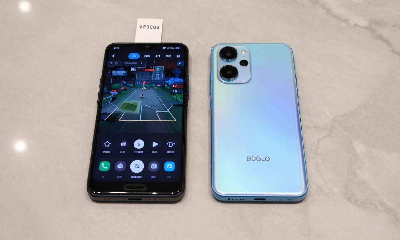 Budget and flagship phones showing different value propositions