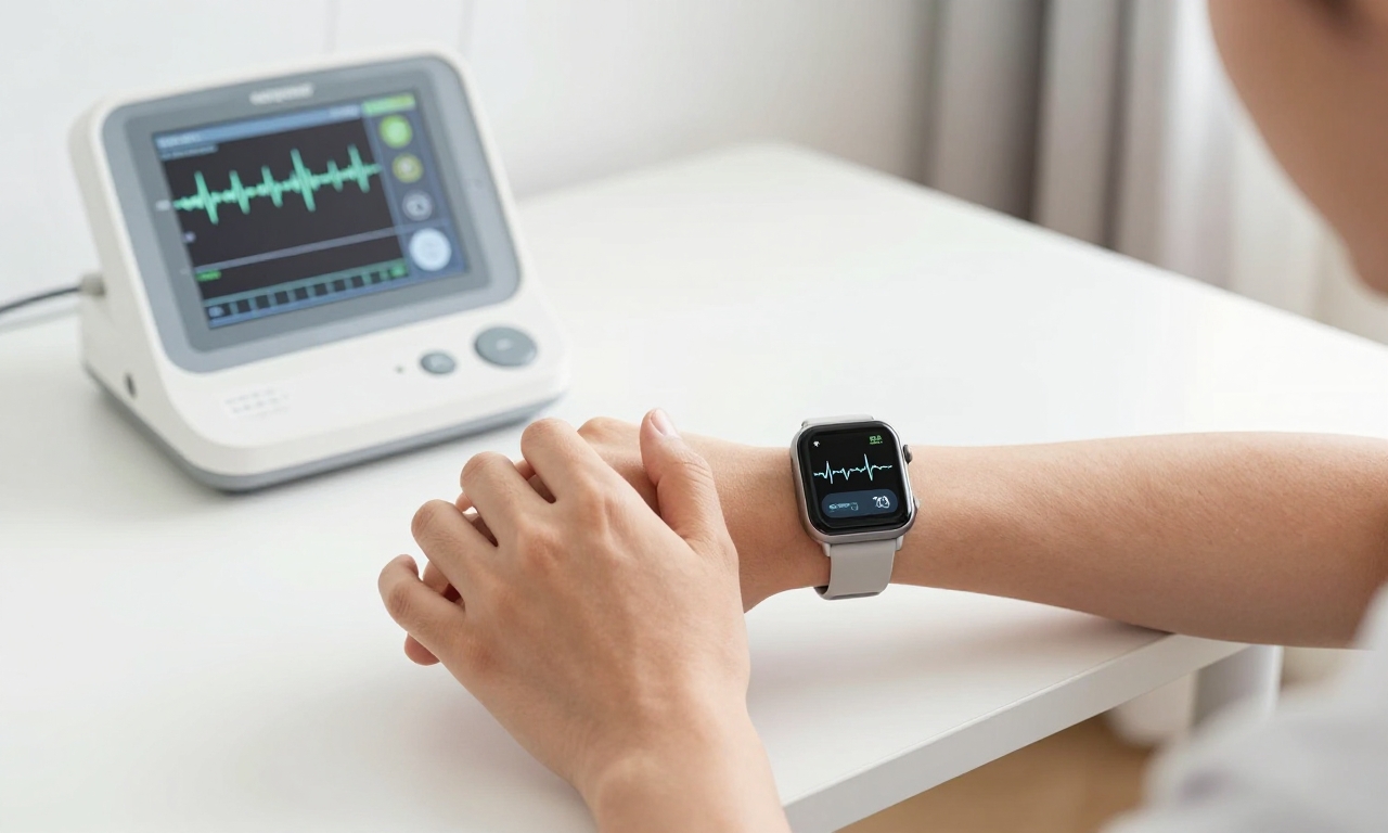 Comparing consumer wearable with medical equipment