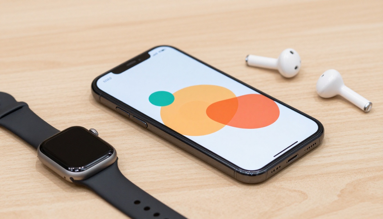 Compact phone with smartwatch and earbuds
