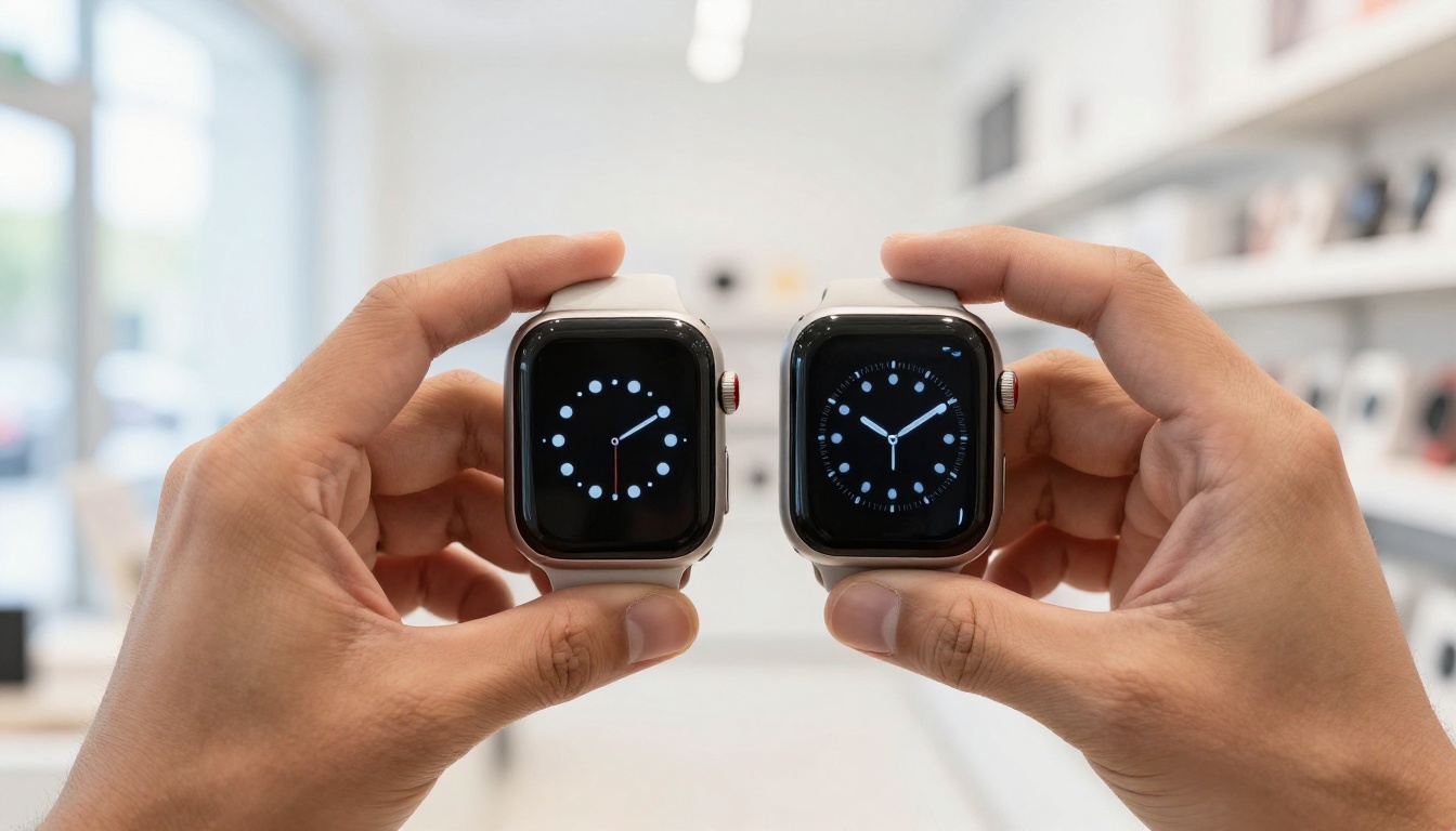 Comparing smartwatches with microvascular sensors in store