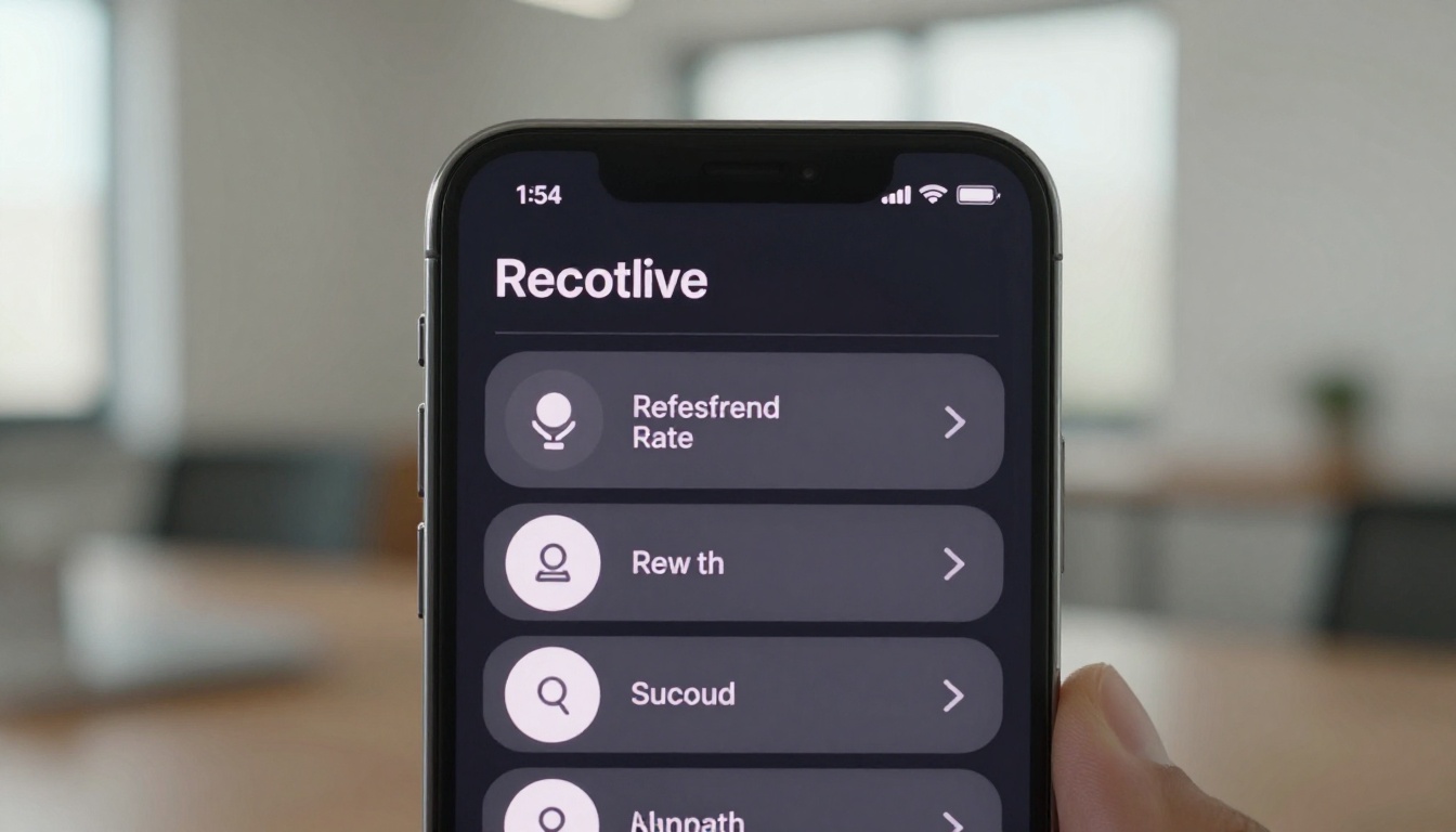 Smartphone display settings for power saving