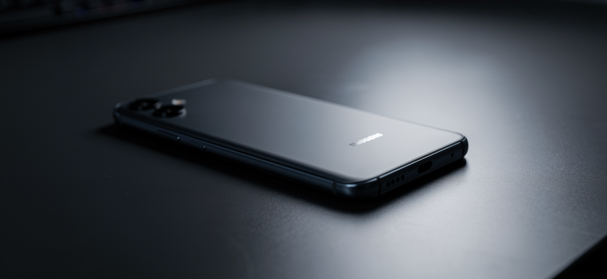 Lenovo Legion Y70 gaming smartphone on a dark surface