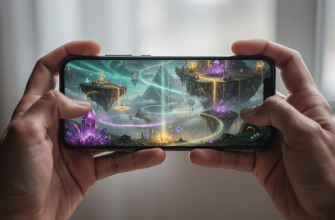 Smartphone streaming a cloud game in a cozy room