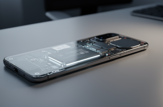 Nothing Phone (3) on a desk with glowing Glyph lights
