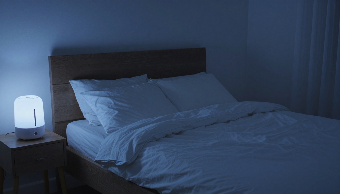 Dark, quiet bedroom for better sleep