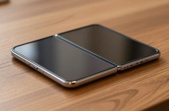 Samsung Galaxy Z Fold 7 open on a table