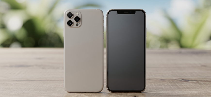 Two flagship smartphones compared for camera performance