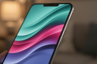 Smartphone with smooth scrolling display